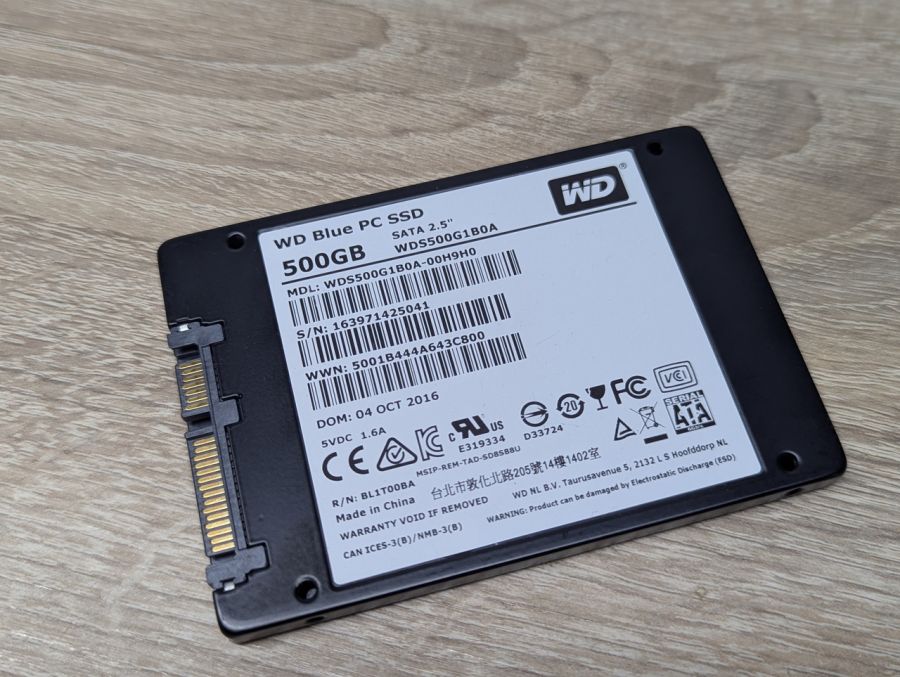 Б/В SSD WD Blue PC 500Gb 2.5"