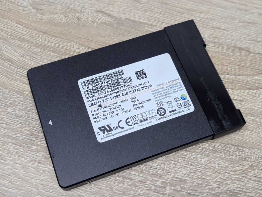 Б/В SSD Samsung CM871a 512Gb 2.5"