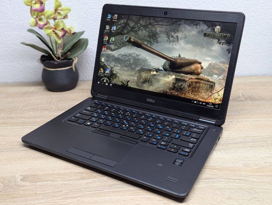 Ноутбук Б/В Dell Latitude E7450, Intel Core i5-5300U, DDR3 8 GB, SSD 128GB, 14" Full HD