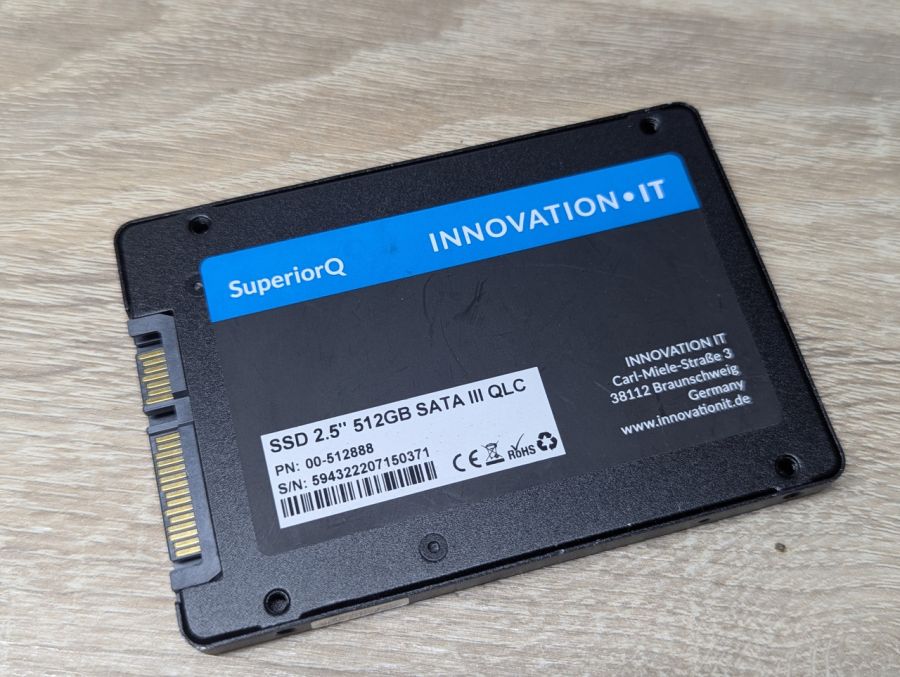 Б/В SSD Innovation IT 512Gb 2.5"