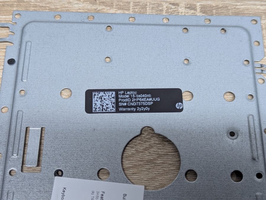 Б/В Кронштейн клавіатури для ноутбуків HP 15-bs,15-bw,250 G6,255 G6