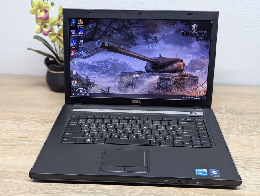 Ноутбук Б/В Dell Vostro 3500, Intel Core i3-370M, DDR3 8 GB, SSD 128GB, 15.6" HD