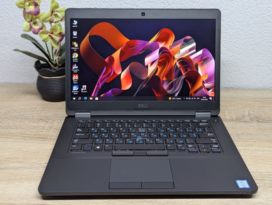 Ноутбук Б/В Dell Latitude E5470, Intel Core i5-6440HQ, DDR4 8 GB, SSD 256GB, 14" Full HD [ProductHub SKU Dell617]