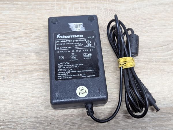 Б/В Блок живлення Intermec SPN-470-24,24В, 3.0А,5.5x 2.5мм