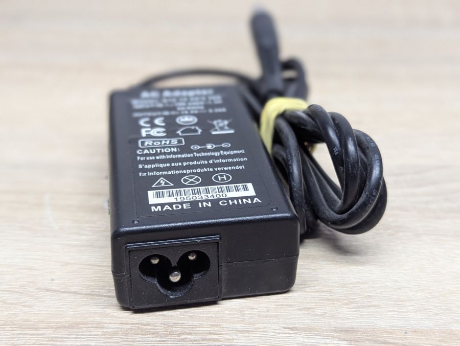 Б/В Блок живлення 65 Вт,19.5V,3.34A,7.4x5.0 мм