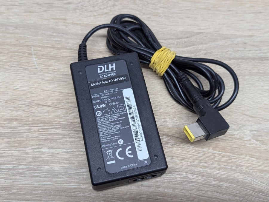 Б/В Блок живлення DLH DY-AI1952,65.0W,19.5V,3.33A,Slim Tip [ProductHub SKU DY-AI1952]