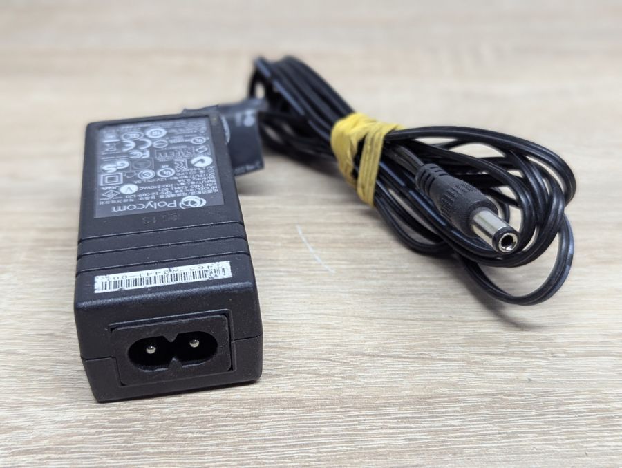 Б/В Блок живлення Polycom SPS-12A-009,12 В,1 А,5.5 x 2.5 мм
