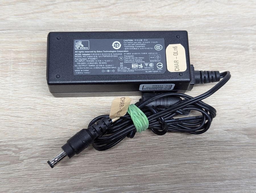 Б/В Блок живлення Zebra FSP025-DYAA3,12V,2.08A,25W,5.5x2.5 мм [ProductHub SKU DYAA3]