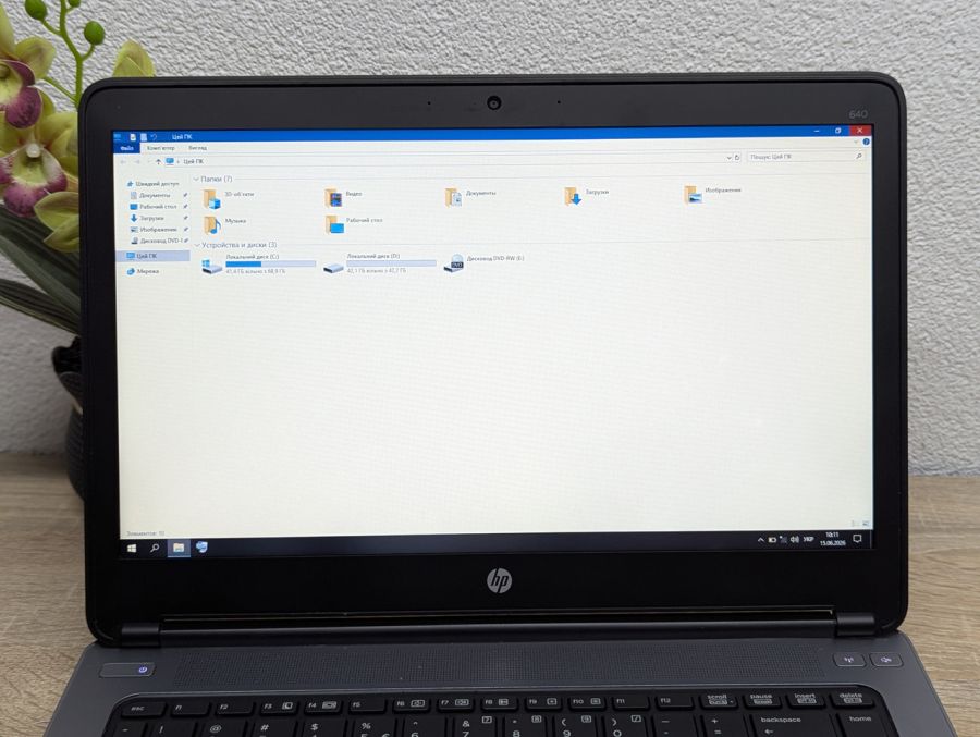 Ноутбук Б/В HP ProBook 640 G1, Intel Core i5-4300M, DDR3 8 GB, SSD 128GB, 14" HD