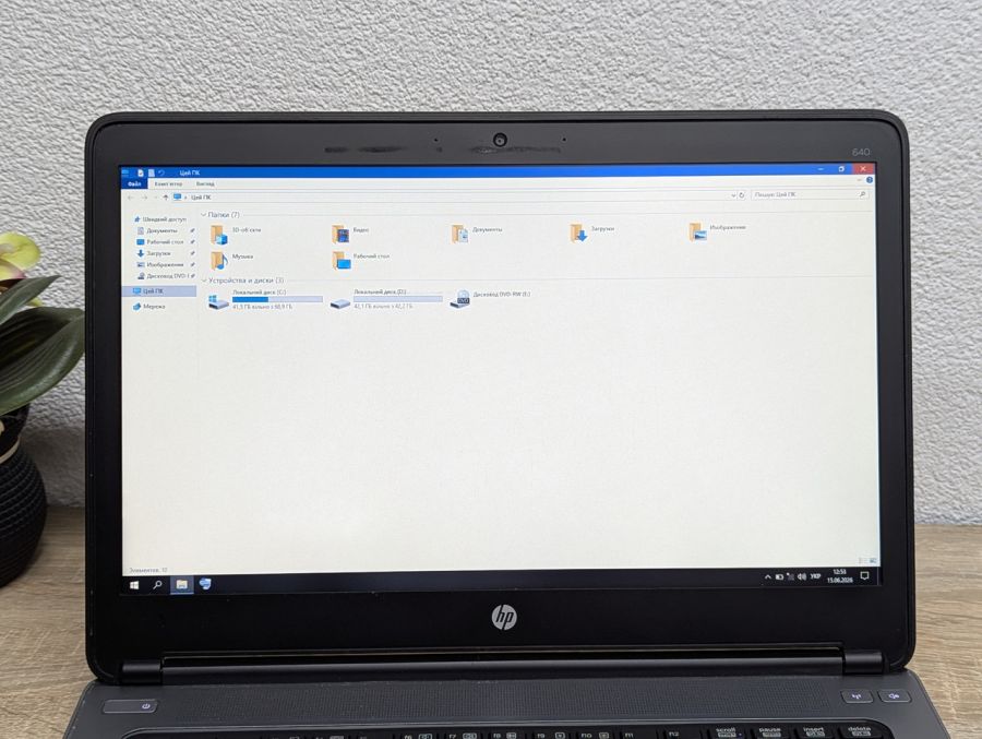 Ноутбук Б/В HP ProBook 640 G1, Intel Core i5-4200M, DDR3 8 GB, SSD 128GB, 14" HD