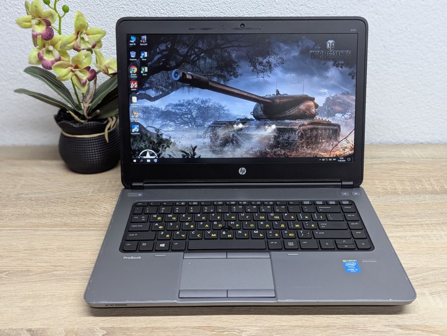 Ноутбук Б/В HP ProBook 640 G1, Intel Core i5-4200M, DDR3 8 GB, SSD 128GB, 14" HD