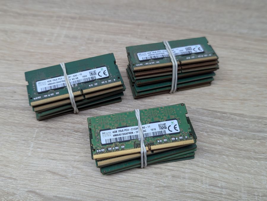 Б/В Оперативна память SK hynix 4GB DDR4 SO-DIMM 2133 МГц [ProductHub SKU SK4GB2133]