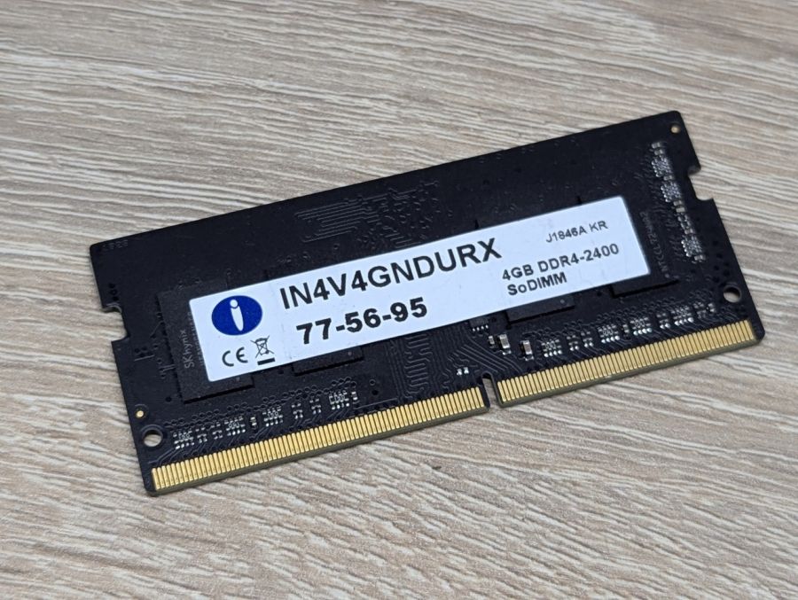 Б/В Оперативна память Integral DDR4 4GB 2400MHz SO-DIMM