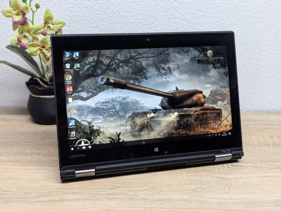 Ноутбук Б/В Lenovo Yoga 260, Intel Core i5-6300U, DDR4 8 GB, SSD 256GB, Intel Skylake HD Graphics, 12" Full HD Сенсор [ProductHub SKU L613]