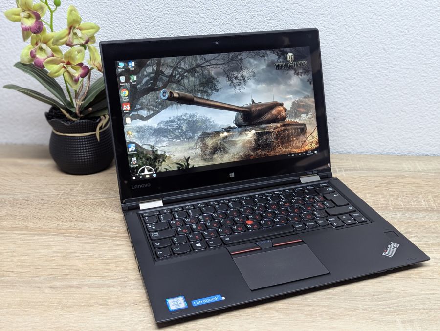 Ноутбук Б/В Lenovo Yoga 260, Intel Core i5-6300U, DDR4 8 GB, SSD 256GB, Intel Skylake HD Graphics, 12" Full HD Сенсор