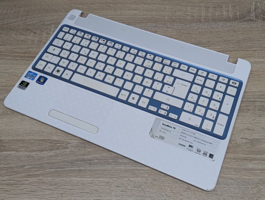Б/В Палмрест з клавіатурою для Packard Bell EasyNote TV44HC\TV43HC,Acer Aspire E1-531\E1-571