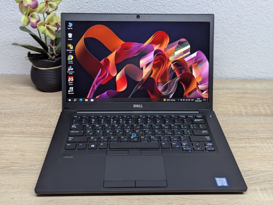 Ноутбук Б/В Dell Latitude 7480, Intel Core i5-6360U, DDR4 8 GB, SSD 256GB, Inteд Iris Graphics, 14" Full HD