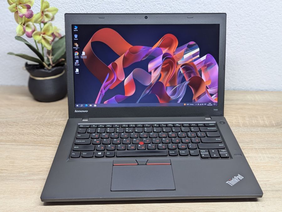 Ноутбук Б/В Lenovo ThinkPad T450, Intel Core i5-5300U, DDR3 8 GB, SSD 120GB, 14" HD