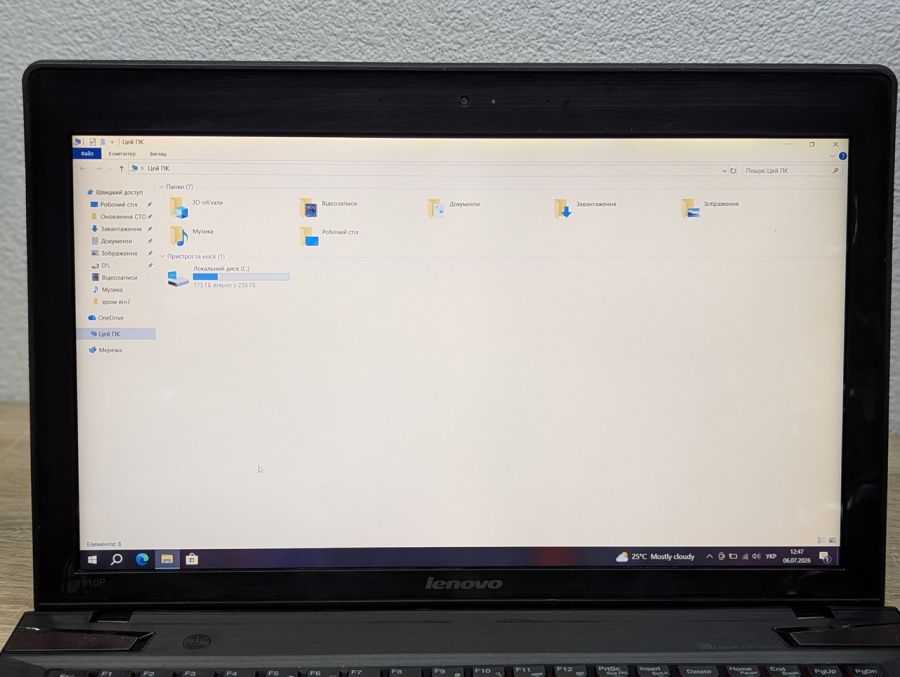 Ноутбук Б/В Lenovo IdeaPad Y510P, Intel Core i7-4700MQ, DDR3 16 GB, SSD 256GB, GeForce GT 755M 2Gb, 15" Full HD [ProductHub SKU L622]