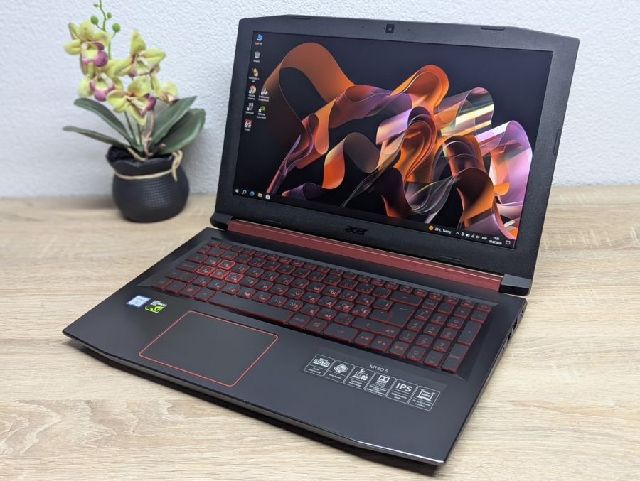 Ноутбук Б/В Acer Nitro AN515-51, Intel Core i5-7300HQ, DDR4 16 GB, SSD 256GB, NVIDIA GeForce GTX 1050 2Gb, 15.6" Full HD