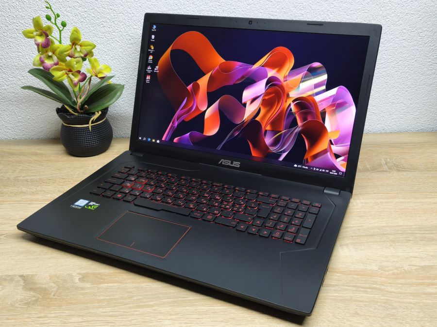 Ноутбук Б/В ASUS ROG GL753VE, Intel Core i7-7700HQ, DDR4 16 GB, SSD 512GB, NVIDIA GeForce GTX 1050 4Gb, 17" Full HD