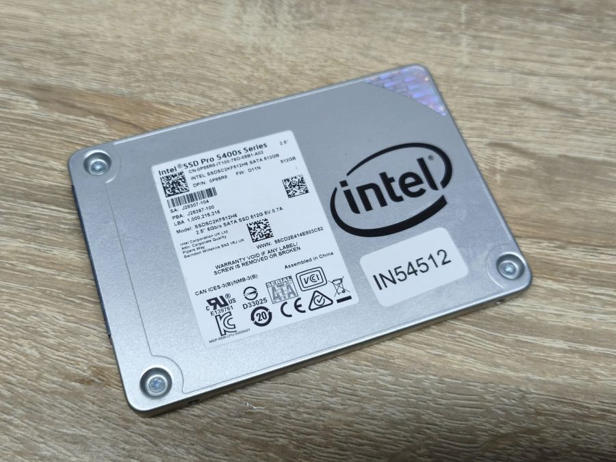 Б/В SSD Intel Pro 5400s Series 512 ГБ 2.5"Життя 98% [ProductHub SKU IN54512]