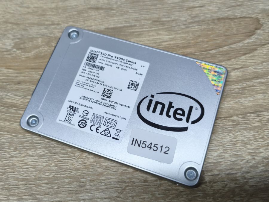 Б/В SSD Intel Pro 5400s Series 512 ГБ 2.5"Життя 98%