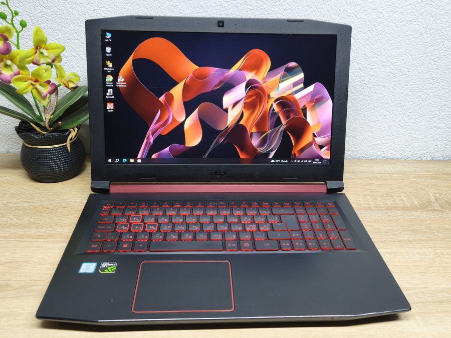 Ноутбук Б/В Acer Nitro AN515-51, Intel Core i7-7700HQ, DDR4 16 GB, SSD 512GB, NVIDIA GeForce GTX 1050 2Gb, 15.6" Full HD