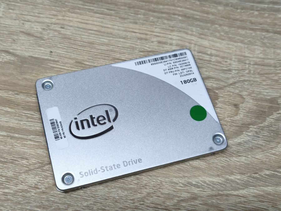 Б/В SSD Intel Pro 1500 Series 180Gb 2.5" Життя 99% [ProductHub SKU Intel1500(4)]