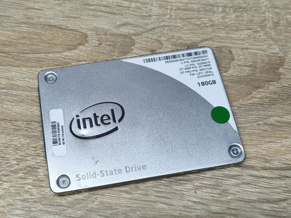 Б/В SSD Intel Pro 1500 Series 180Gb 2.5" Життя 98%