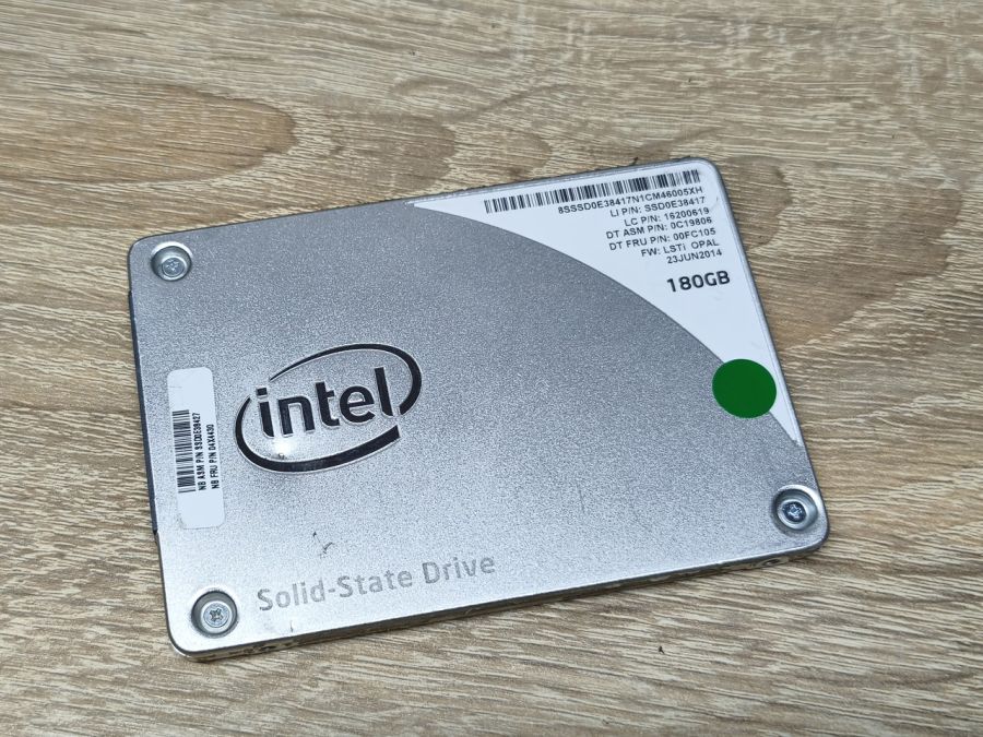 Б/В SSD Intel Pro 1500 Series 180Gb 2.5" Життя 98% [ProductHub SKU Intel1500(8)]