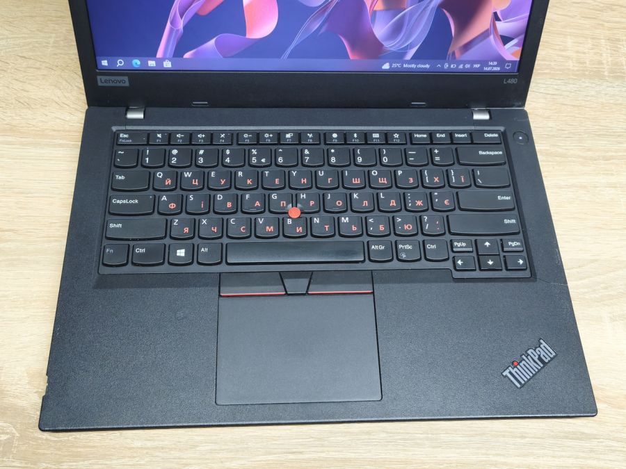 Ноутбук Б/В lenovo ThinkPad L480:14, Intel Core i5-8250U, 8 GB DDR4, Intel UHD Graphics, SSD 256Gb