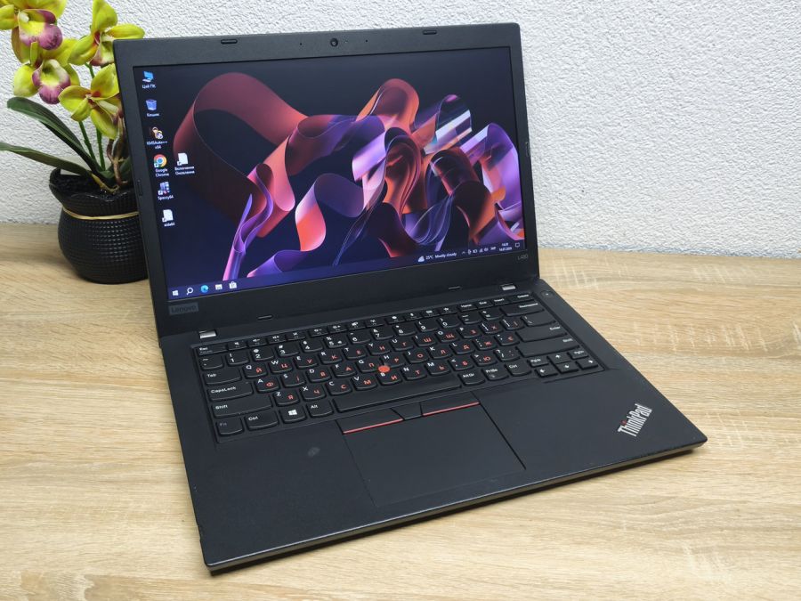 Ноутбук Б/В lenovo ThinkPad L480:14, Intel Core i5-8250U, 8 GB DDR4, Intel UHD Graphics, SSD 256Gb