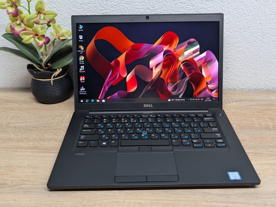 Ноутбук Б/В Dell Latitude 7480:14 Full HD, Intel Core i5-6360U,8 GB DDR4, Intel Iris Graphics,SSD 128Gb