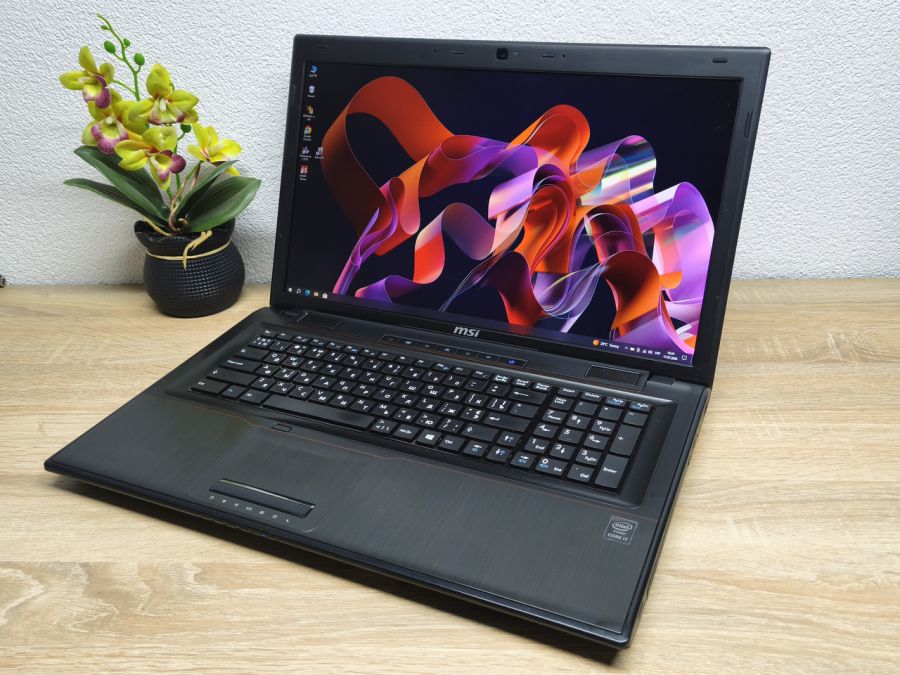 Ноутбук Б/В MSI GP70 MS-175A: 17 Full HD, Intel Core i7-4710HQ, 16 GB DDR3, NVIDIA GeForce 840M 2Gb,SSD 256Gb