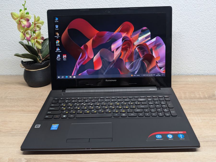 Ноутбук Б/В Lenovo G50-80:15.6, Intel Core i3-4030U,8 GB DDR3 SSD 120Gb