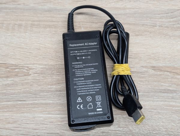 Б/В Блок живлення 65W 20V 3.25A Slim Tip