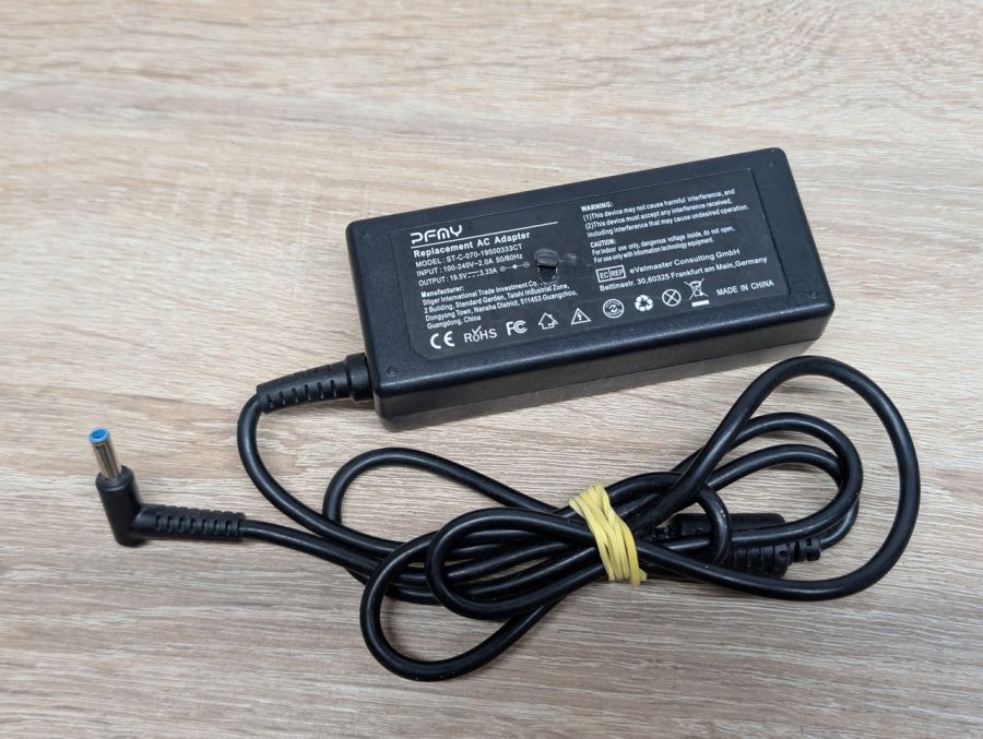 Б/В Блок живлення Micro Battery 20 В,3.25 А,65 Вт,7.9 мм x 5.5 мм [ProductHub SKU ST-C-070]