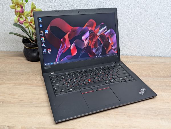 Ноутбук Б/В Lenovo ThinkPad L480:14, Intel Core i5-8250U, 8 GB DDR4, Intel UHD Graphics, SSD 120Gb