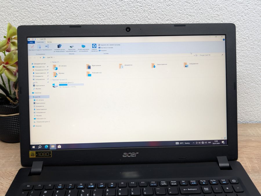 Ноутбук Б/В Acer Aspire A315-51:15.6 Full HD,Intel Core i3-7020U 8 GB DDR4,Intel HD Graphics,SSD 128Gb [ProductHub SKU Acer209]