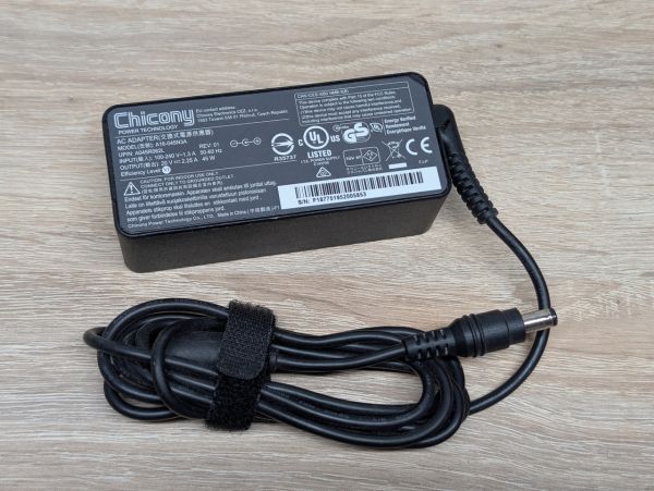 Б/В Блок живлення Chicony 45W 20V 2.25A 5.5 x 2.5 мм